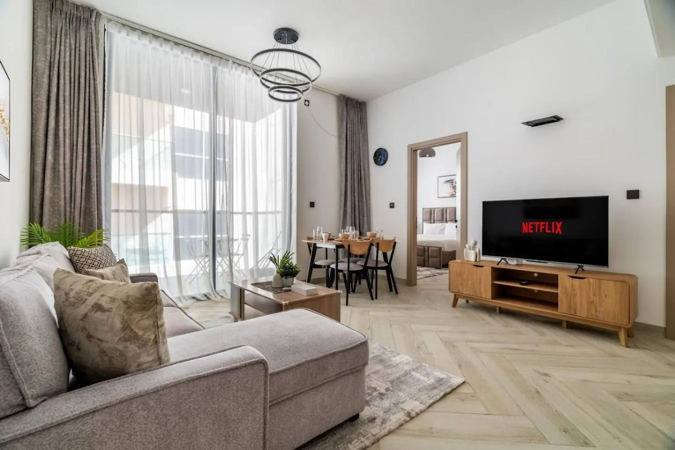 Apartment Modern 1 Bedroom Oasis In The Heart Of Jvc Dubai United Arab Emirates